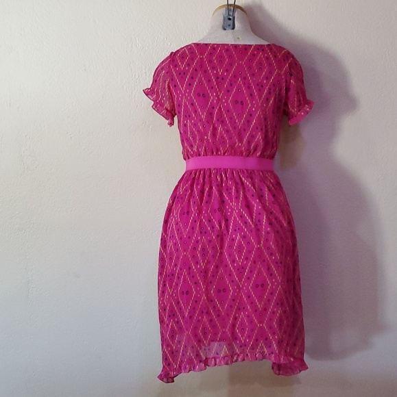 ๐ 3 for $15 Deal! ๐Besties pink flowy dress XL 14/16 - Picture 6 of 6